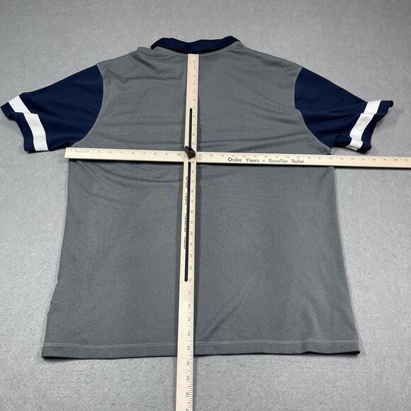 Arizona Wildcats Polo Shirt Mens XL Gray Blue Club Collar Nike Collorblock NCAA - Picture 9 of 12